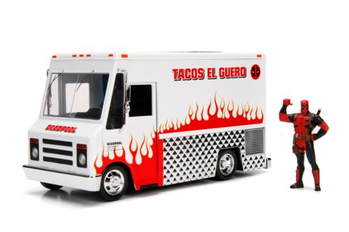 Food Truck W/ Deadpool Figure